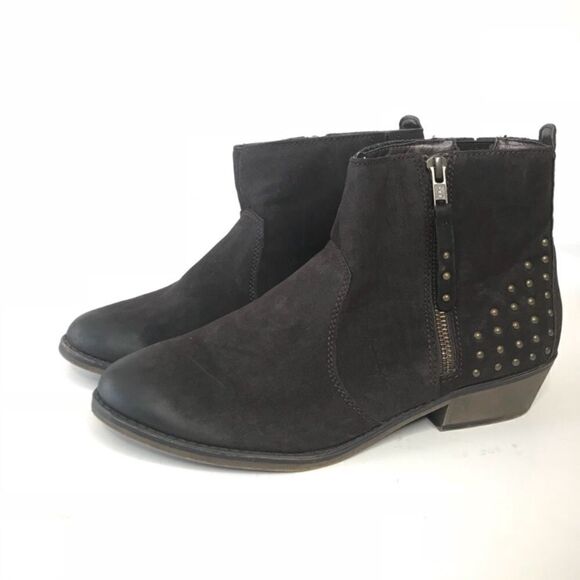 Sonoma Sz 9 Brown Zip Ankle Bootie - Picture 1 of 6